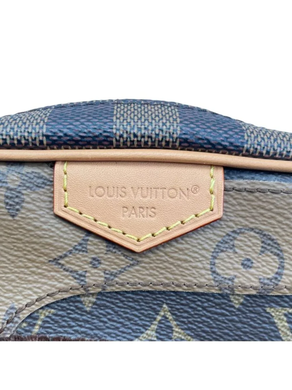 Louis Vuitton Belt Bag Trocadero Wearable Wallet Monogram Damier Leather Brown